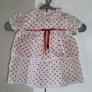Roanna Polka Dotted Toddler Dress